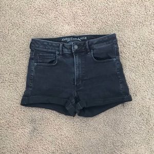 Black High Rise shorts